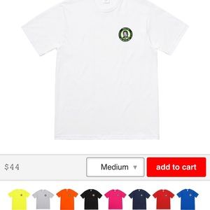 Supreme MLK tee shirt